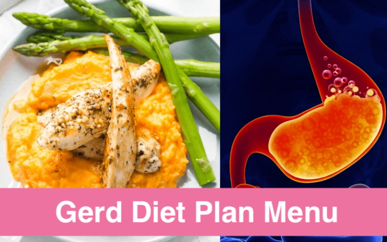 GERD Diet Plan Menu PDF for 7 Days and Tips to Follow Acid Reflux Diet