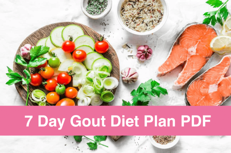 7 Day Gout Diet Plan PDF, Sample Menu And More